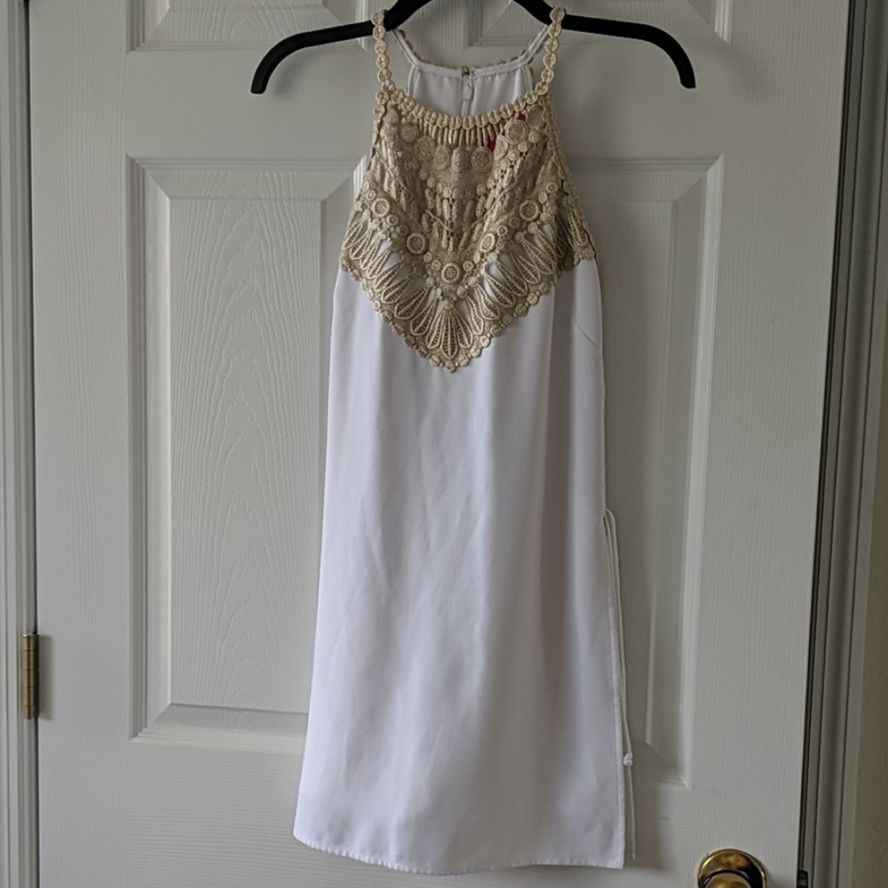 White Lilly Pulizer Pearl romper